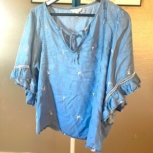 False denim light, LC (Lauren Conrad), XXL, women’s